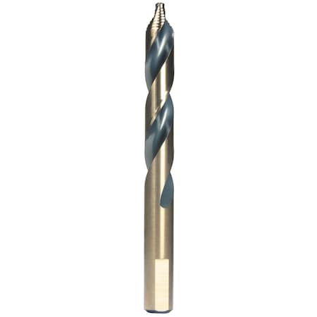 Type-250-VT Vortex Point Mechanic Length Drill Bit With 3-Flats On The Shank, 23/64 Diameter, 3PK